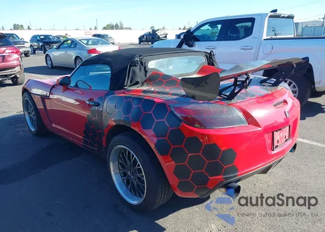 2008 Saturn Sky Red Line from USA, damaged, VIN 1G8MF35X48Y132225